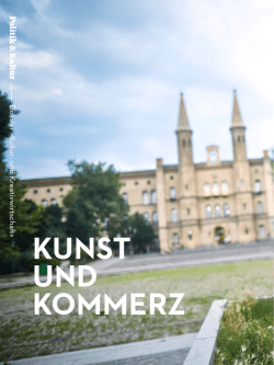Kunst und Kommerz - Deutscher Kulturrat
