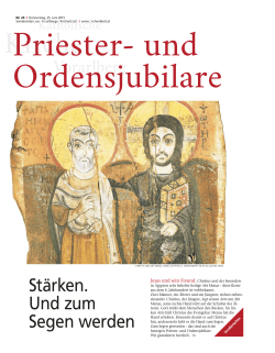 Priester- und Ordensjubilare 2015