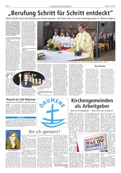 Langener Zeitung 27.06.2015