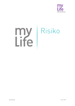 myLife Risiko (fallende Leistung)