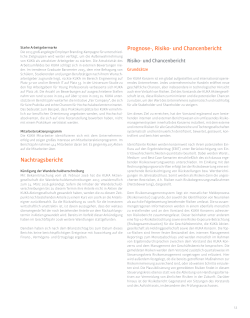 Risiko- und Chancenbericht 2015 KUKA AG