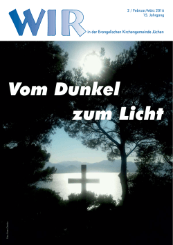 Vom Dunkel zum Licht - Evangelische Kirche im Rheinland – EKiR.de