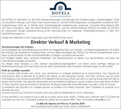 Direktor Verkauf & Marketing