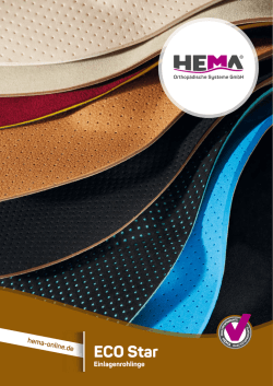 ECO Star - HEMA - Orthop&auml;dische Systeme GmbH