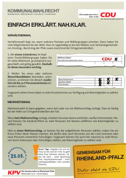einfach erkl&auml;rt. nah.klar. - CDU Rheinland