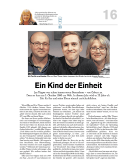 Ein Kind der Einheit
