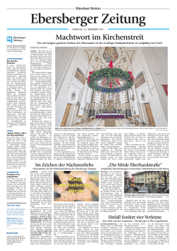 Ebersberger Zeitung vom 22. Dezember 2015 als PDF