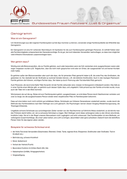Genogramm - FfF Frauen für Frauen