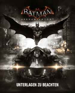 spielmenüs - Batman: Arkham Knight