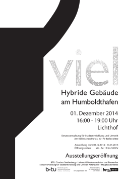 Hybride Gebäude am Humboldthafen