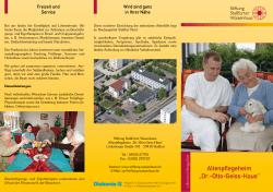 Altenpflegeheim „Dr.-Otto-Geiss-Haus“