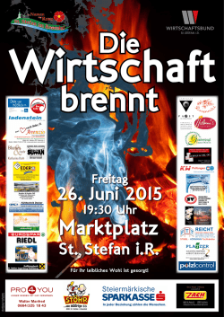 Die Wirtschaft brennt - St. Stefan im Rosental