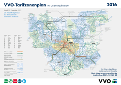 VVO Tarifzonenplan mit Liniennetz&uuml;bersicht