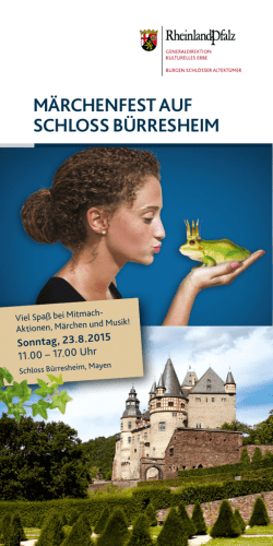märchenfest auf schloss bürresheim