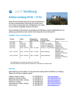 Schloss Lenzburg (01.04. – 31.10.)