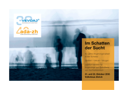 Im Schatten der Sucht - ada-zh