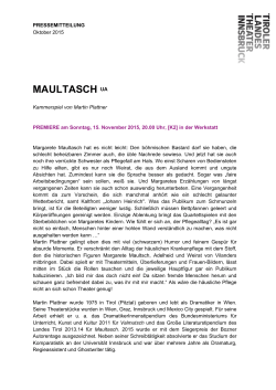 MAULTASCH - Tiroler Landestheater