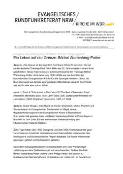 Ein Leben auf der Grenze: B&auml;rbel Wartenberg-Potter