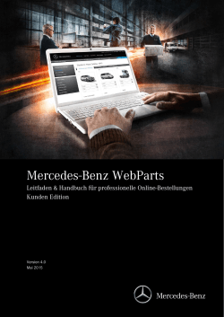 Handbuch - Mercedes-Benz