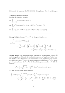 Mathematik für Ingenieure III, WS 2015/2016 ¨Ubungsklausur (Teil 1