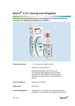 Baytril 2,5 Lösung zum Eingeben