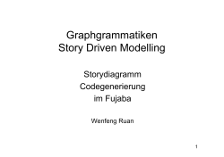 Graphgrammatiken Story Driven Modelling