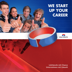 we start up your career