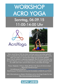 workshop acro yoga