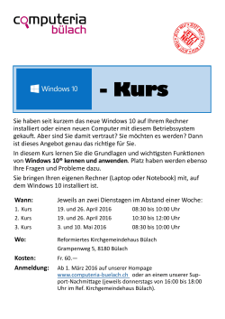 Kurs - Winkel60plus