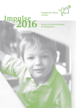 Impulse 2016 - Pflegekinder