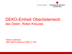 DEKO-Einheit Oberösterreich