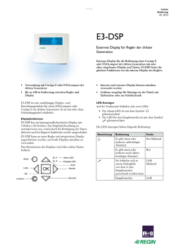 E3-DSP - Systemair