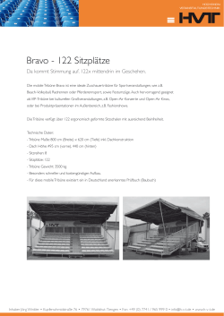 Bravo - 122 Sitzplätze