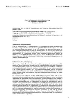 Drucksache 17/4739 - Nieders&auml;chsischer Landtag