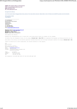 AW: Dringend: Bitte um Stellungnahme imap://mail.taxjustice.net