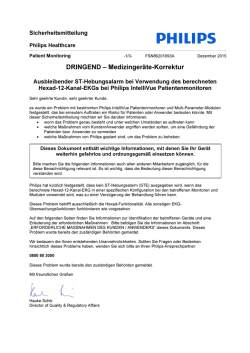 DRINGEND &ndash; Medizinger&auml;te-Korrektur