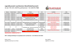 Jugendfeuerwehr Lauchhammer-West/Kinderfeuerwehr An der Trift