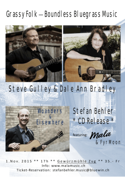 Steve Gulley & Dale Ann Bradley Grassy Folk