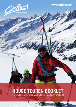 house touren booklet