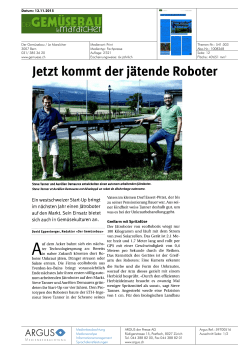 Jetzt kommt der j&auml;tende Roboter