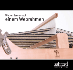 einem Webrahmen - ashford handicrafts