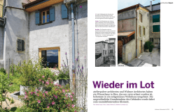 atelierpulver architectes und Widmer Architectes haben ein