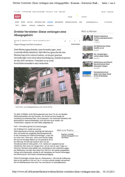 Dreiste Vermieter: Diese verlangen eine Absagegeb&uuml;hr