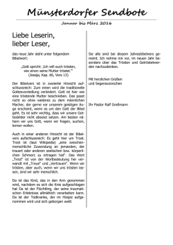 Januar 2016 - Kirchengemeinde St. Anschar M&uuml;nsterdorf