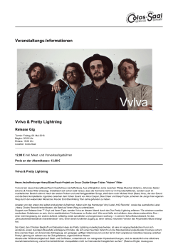 Vvlva & Pretty Lightning - Colos-Saal