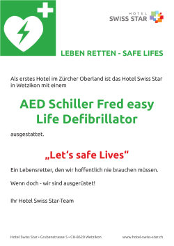 AED Schiller Fred easy Life Defibrillator