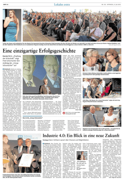 Eine einzigartige Erfolgsgeschichte