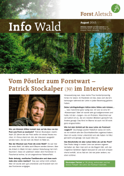 Info Wald - Forst Aletsch
