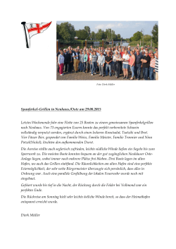 Spanferkel-Grillen in Neuhaus /Oste am 29.08.2015 Letztes