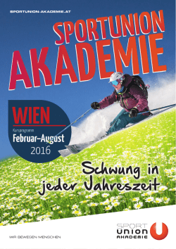 downloaden - Sportunion Wien